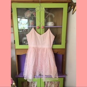 🌼forever21 pink poofy dress🌼